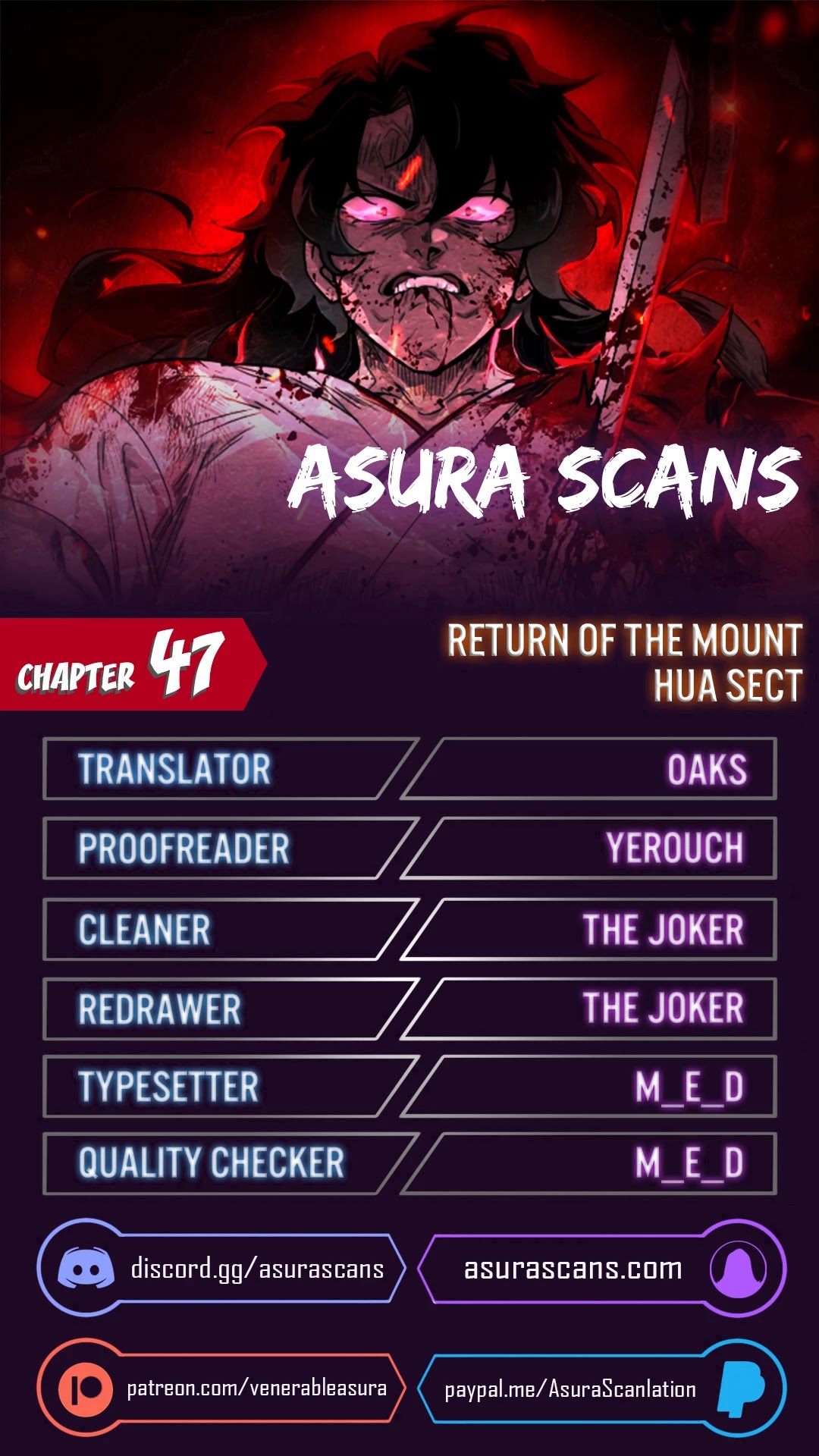 Return of the Mount Hua Sect Chapter 47 page 1 - Chapter 47