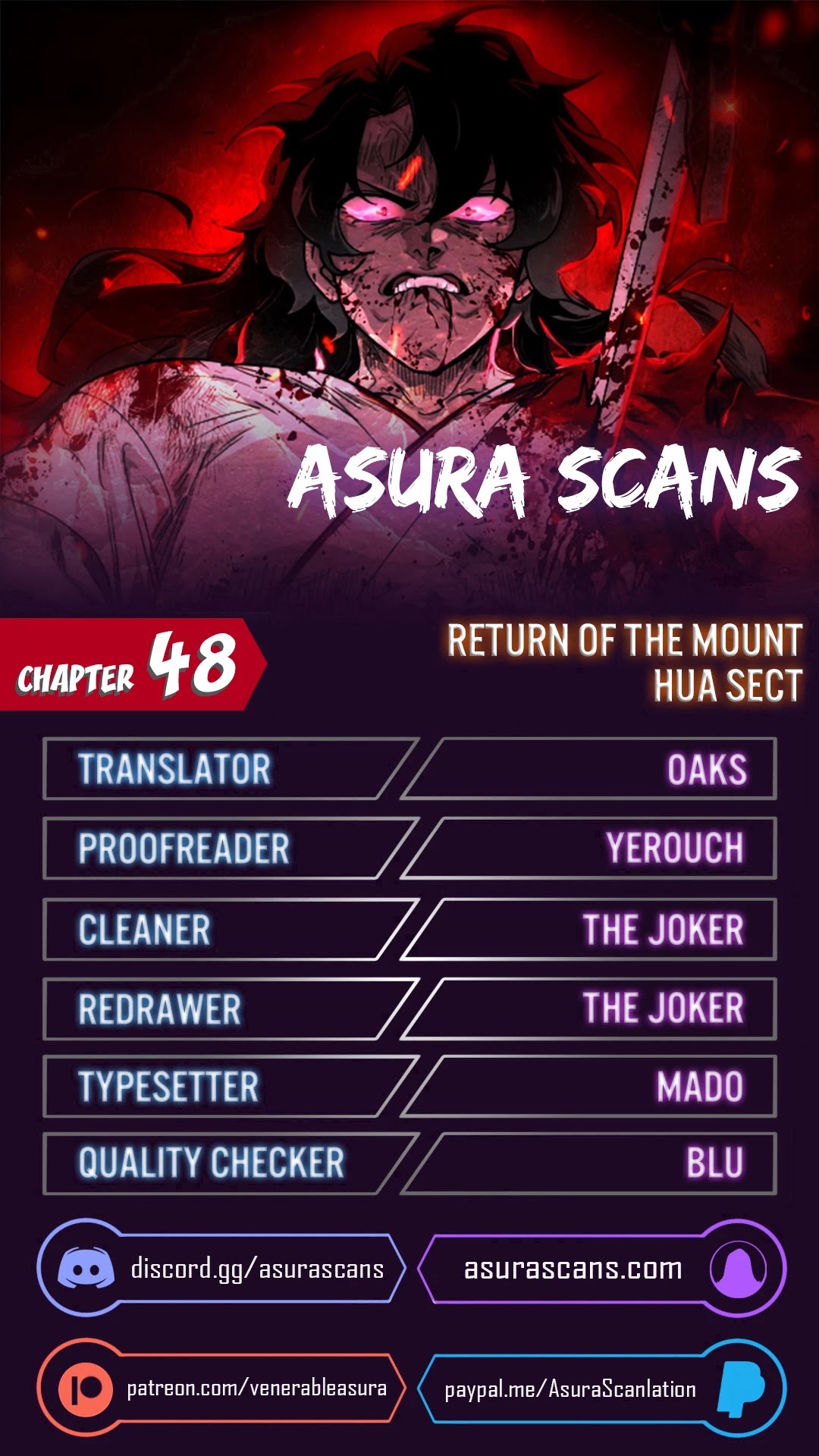 Return of the Mount Hua Sect Chapter 48 page 1 - Chapter 48