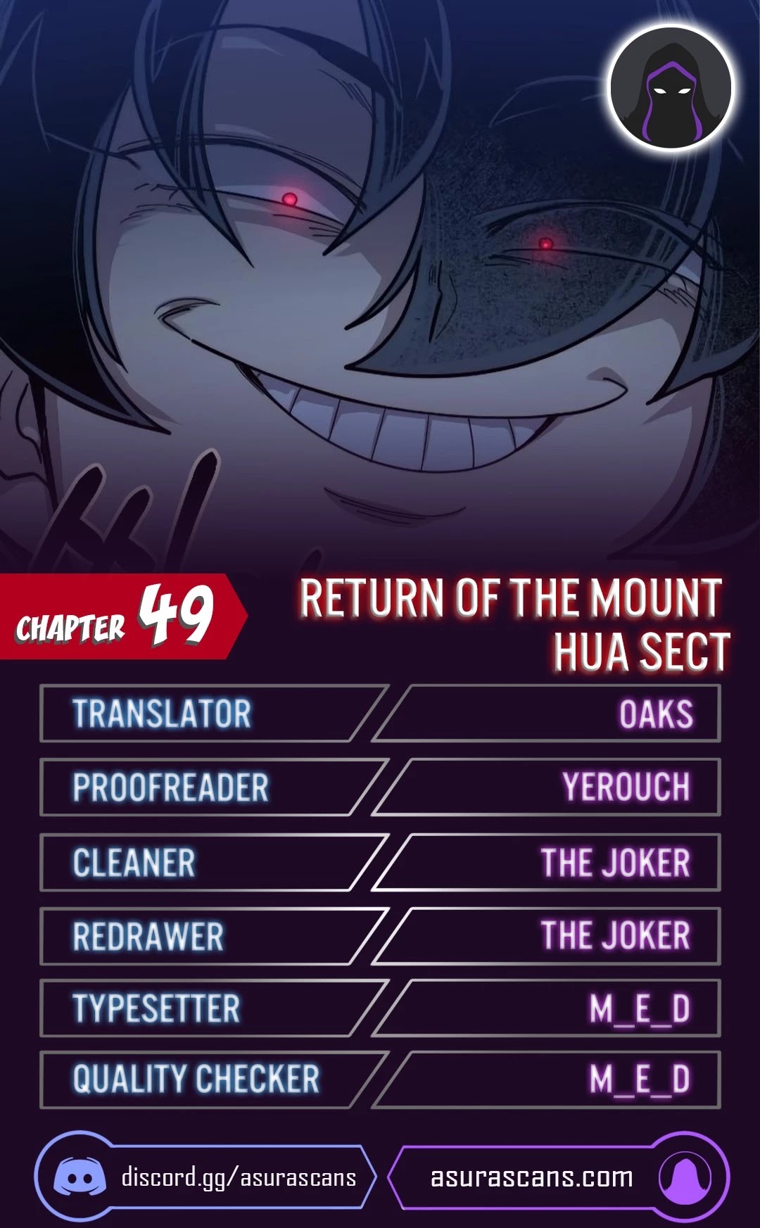 Return of the Mount Hua Sect Chapter 49 page 1 - Chapter 49
