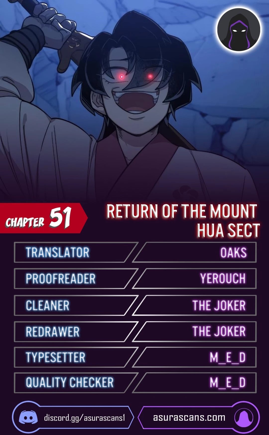 Return of the Mount Hua Sect Chapter 51 page 1 - Chapter 51