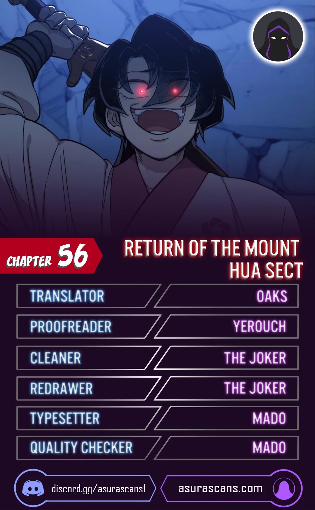 Return of the Mount Hua Sect Chapter 56 page 1 - Chapter 56