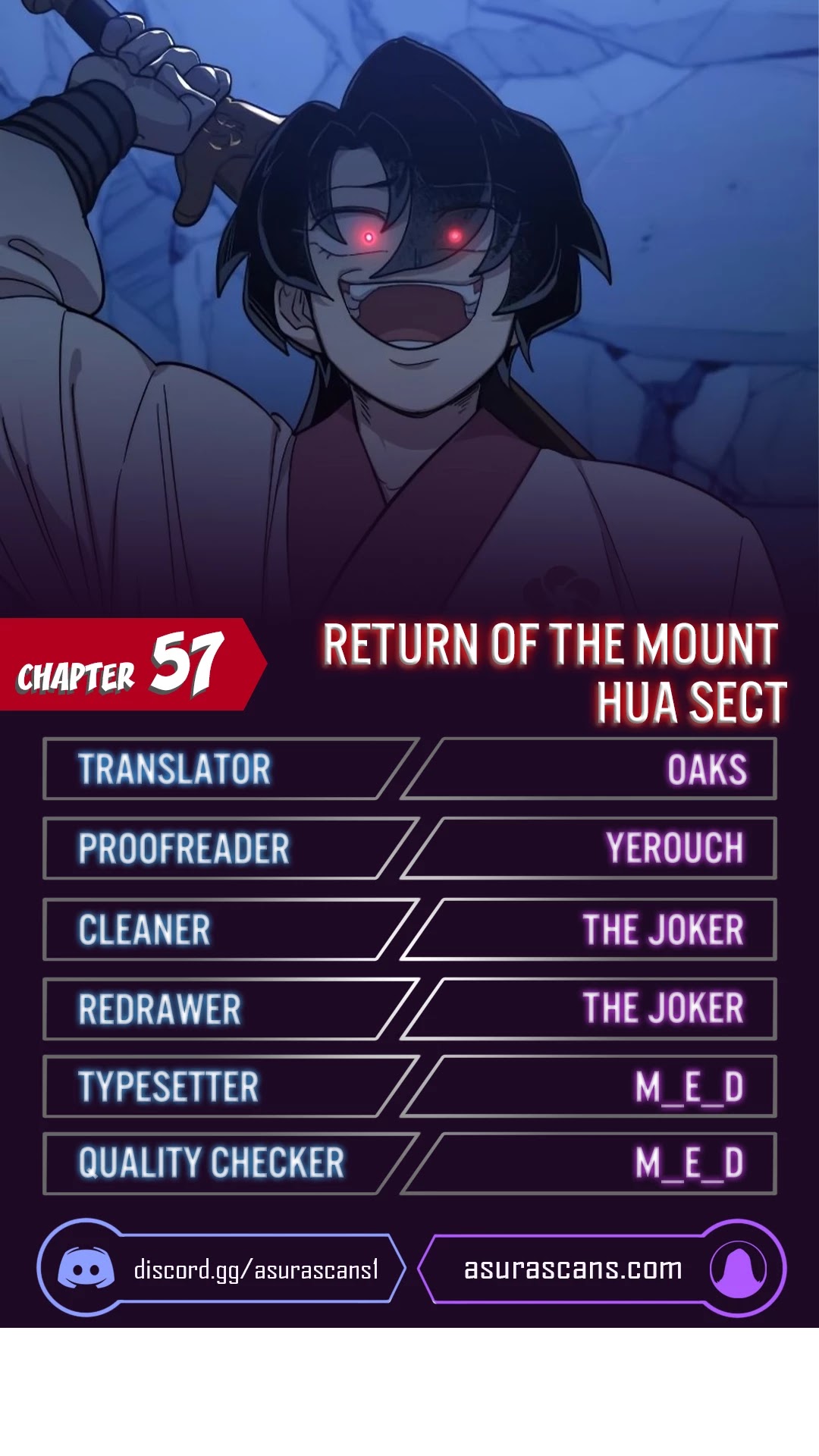 Return of the Mount Hua Sect Chapter 57 page 1 - Chapter 57