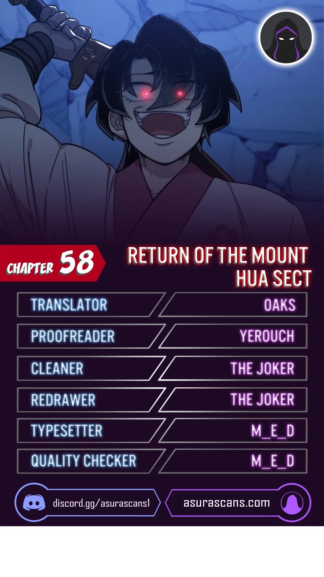 Return of the Mount Hua Sect Chapter 58 page 1 - Chapter 58