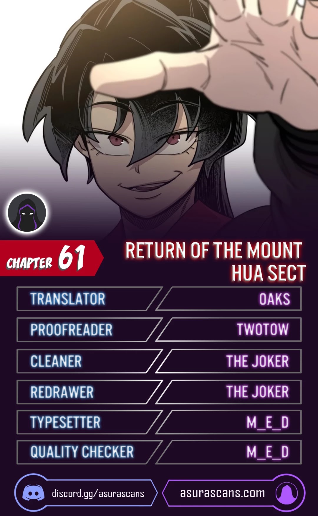 Return of the Mount Hua Sect Chapter 61 page 1 - Chapter 61