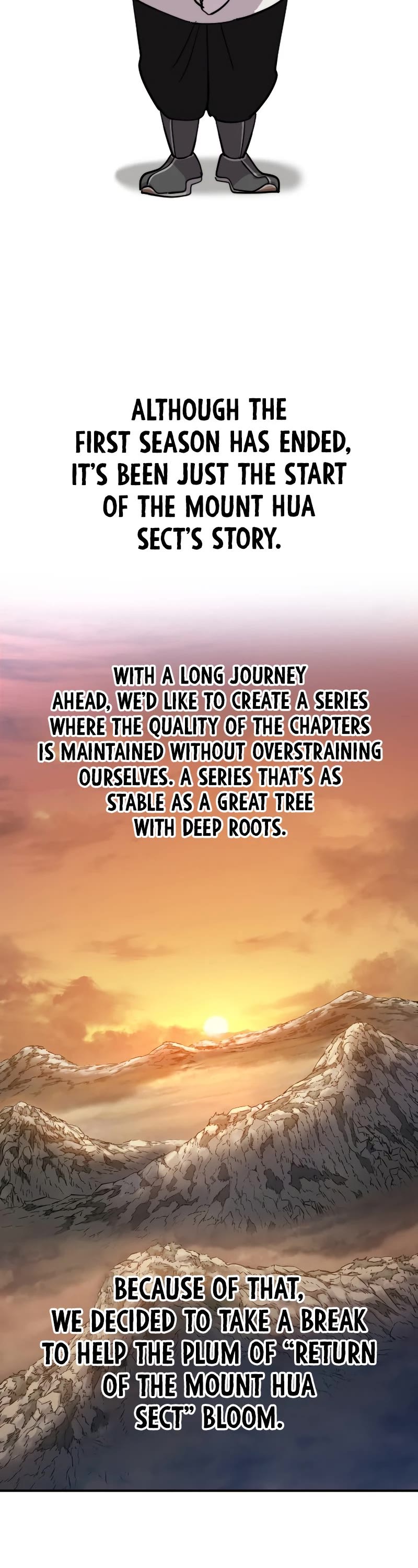 Return of the Mount Hua Sect Chapter 72.5 page 44 - Chapter 72.5 (Season 1 Epilogue)