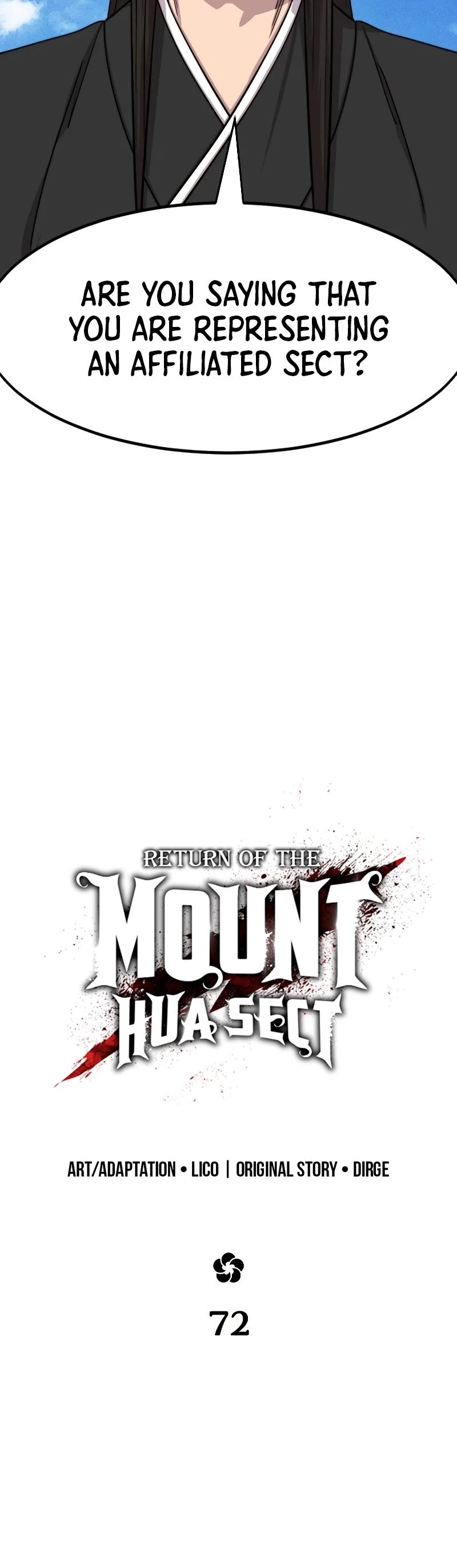 Return of the Mount Hua Sect Chapter 72 page 33 - Chapter 72 Season 1 END
