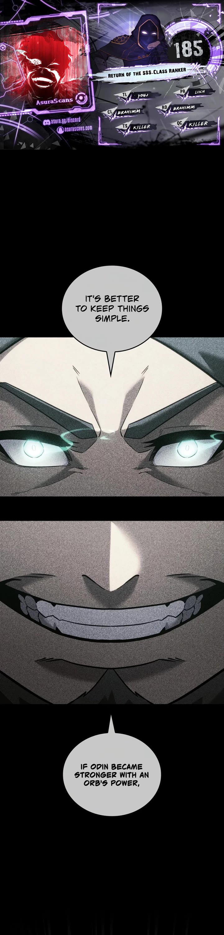 Return of the SSS-Class Ranker Chapter 185 page 1 - Chapter 185
