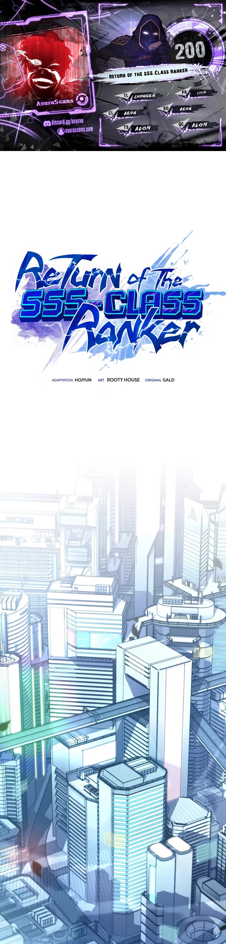Return of the SSS-Class Ranker Chapter 200 page 1 - Chapter 200 [END]