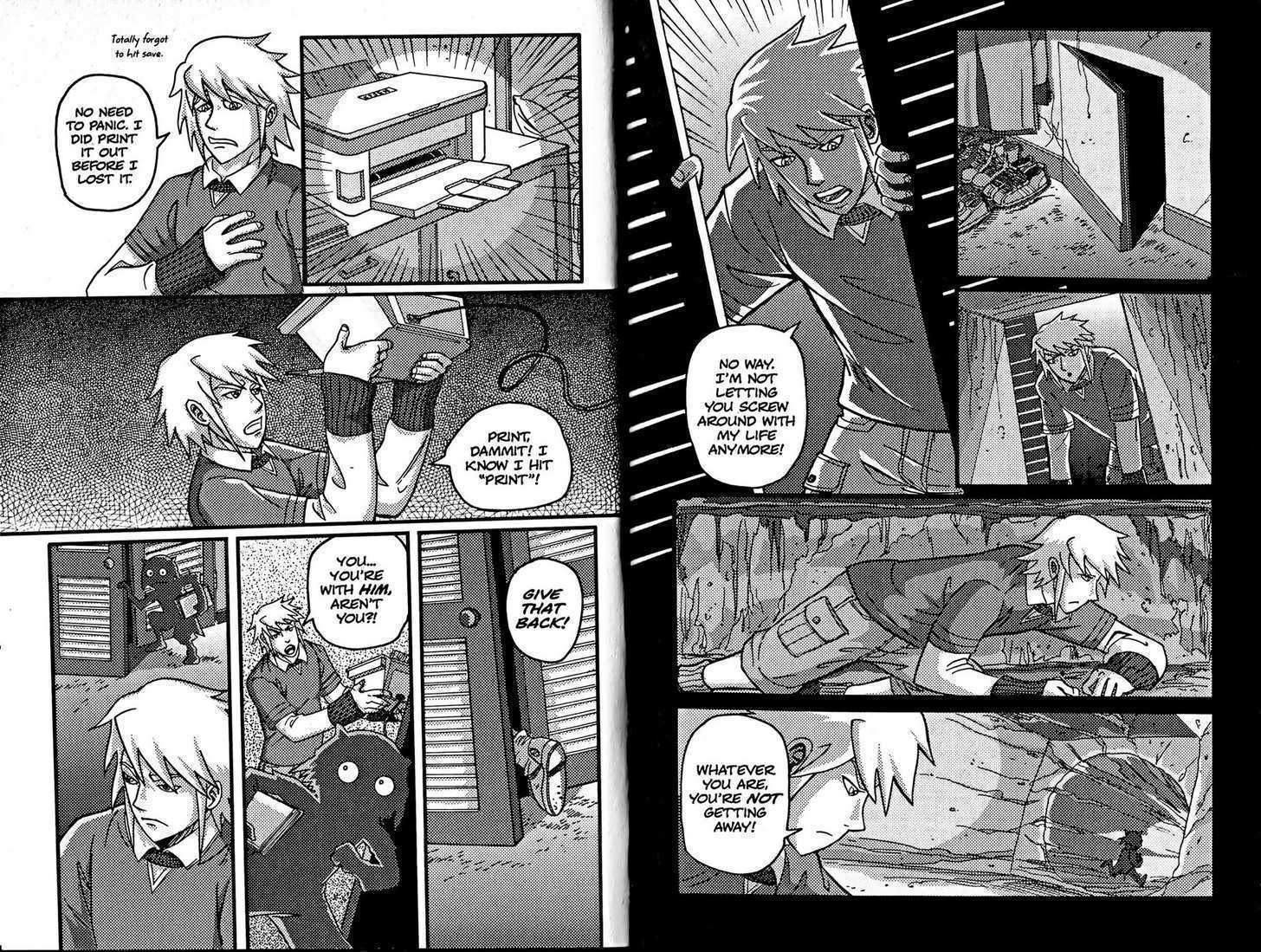 Return to Labyrinth Chapter 1.1-2 page 8 - Vol.01 Chapter 1.2 : Bad Luck
