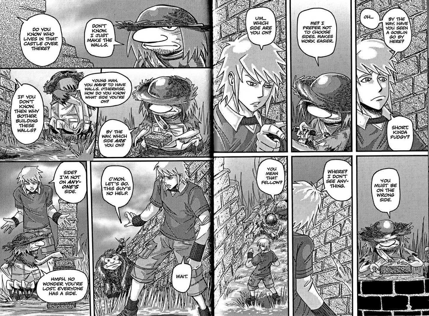 Return to Labyrinth Chapter 1.2-1 page 3 - Vol.01 Chapter 2.1 : Into the Labyrinth