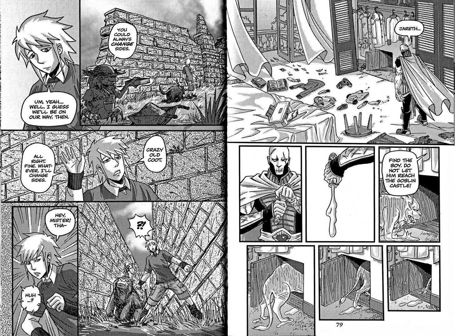Return to Labyrinth Chapter 1.2-1 page 4 - Vol.01 Chapter 2.1 : Into the Labyrinth