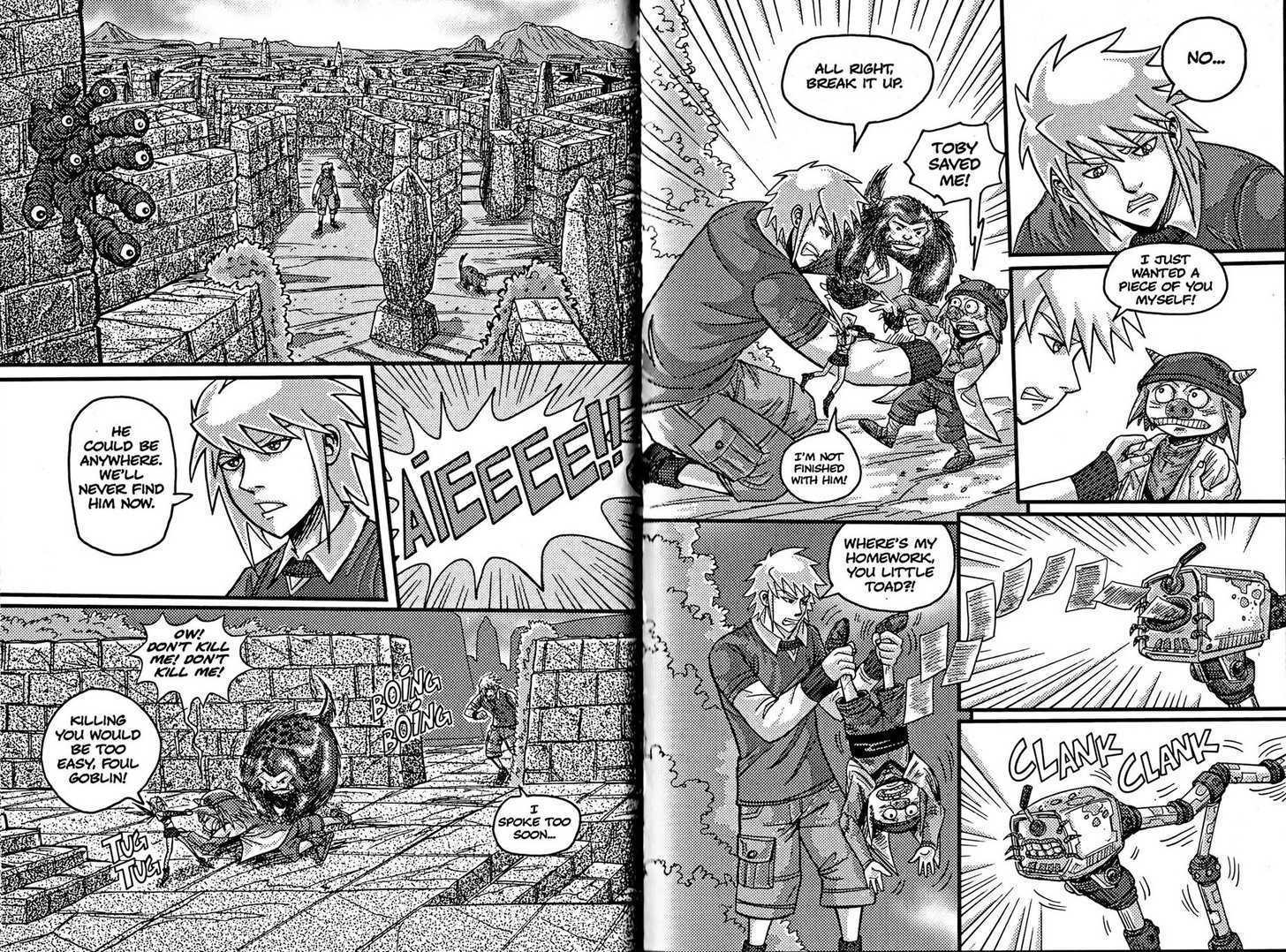 Return to Labyrinth Chapter 1.2-1 page 5 - Vol.01 Chapter 2.1 : Into the Labyrinth
