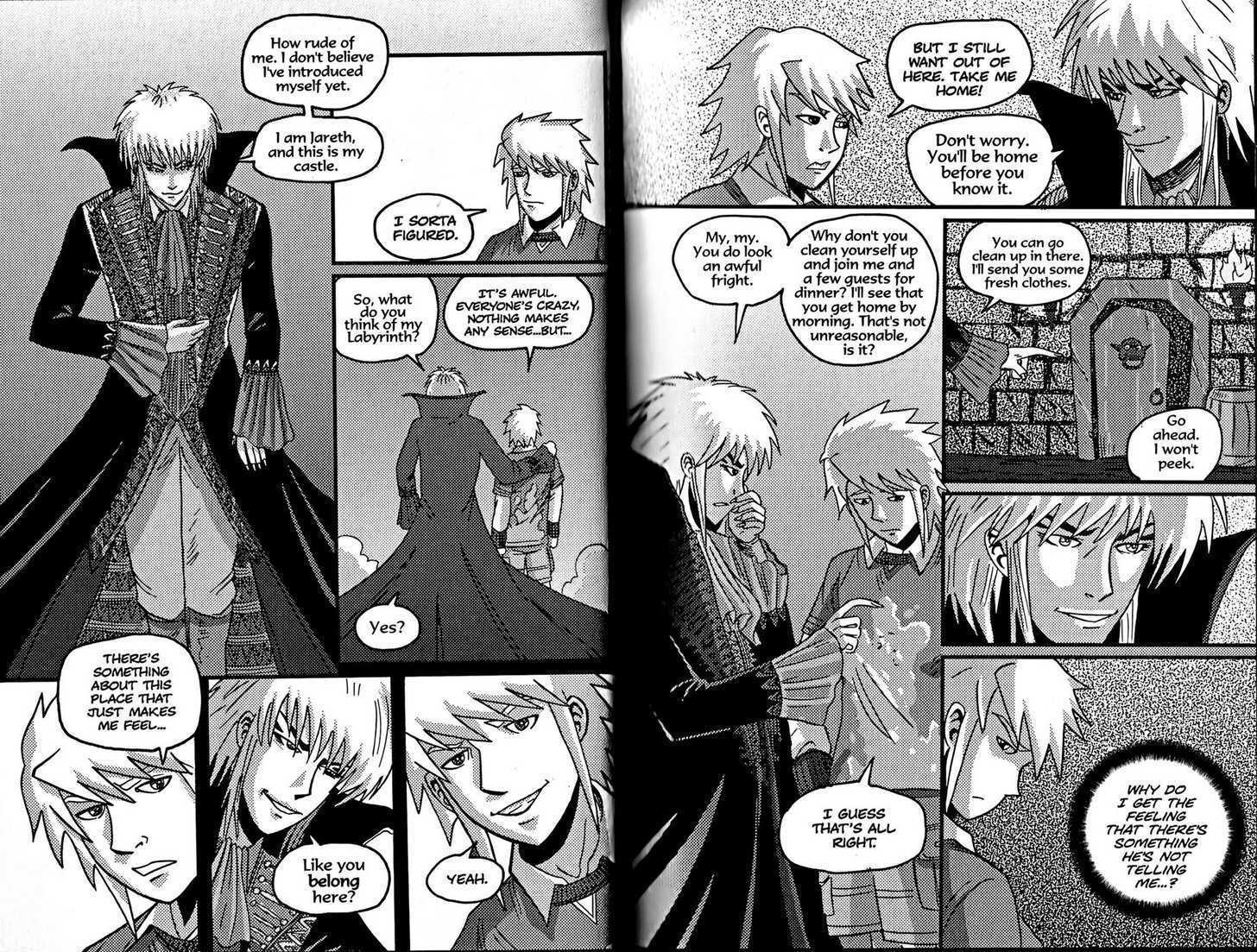 Return to Labyrinth Chapter 1.5-1 page 3 - Vol.01 Chapter 5.1 : Where's the Barrister?!