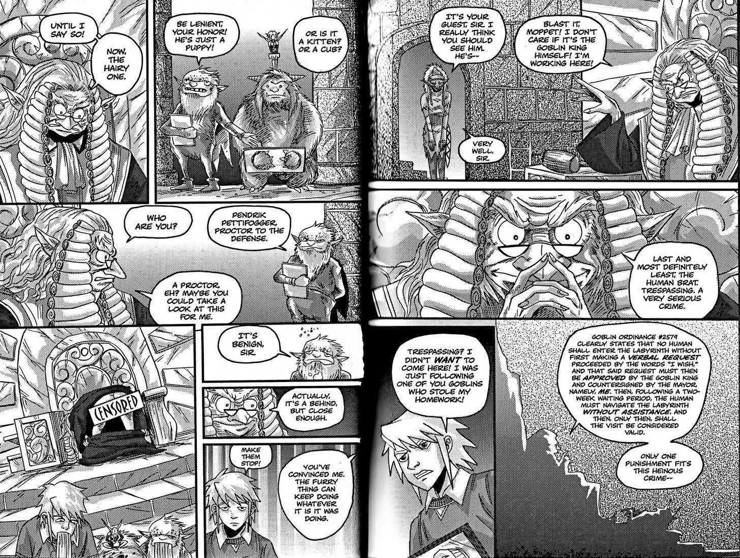 Return to Labyrinth Chapter 1.5 page 5 - Vol.01 Chapter 5 : Where's the Barrister?!