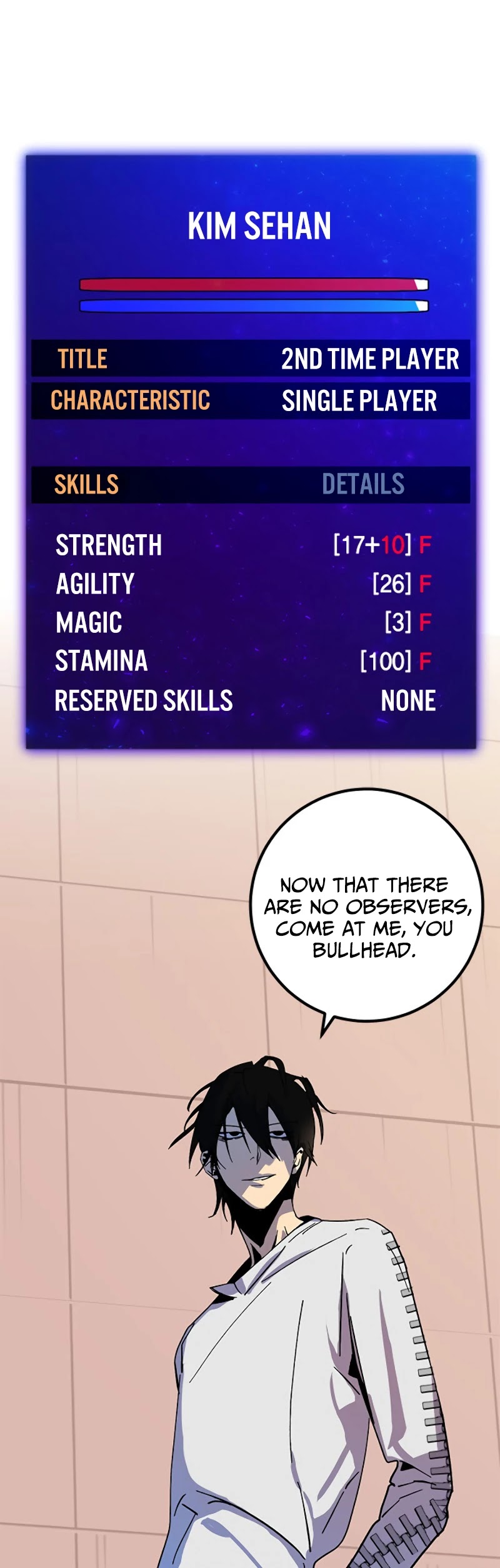 Return to Player Chapter 10 page 2 - Chapter 10: The boundary of being ordinary.