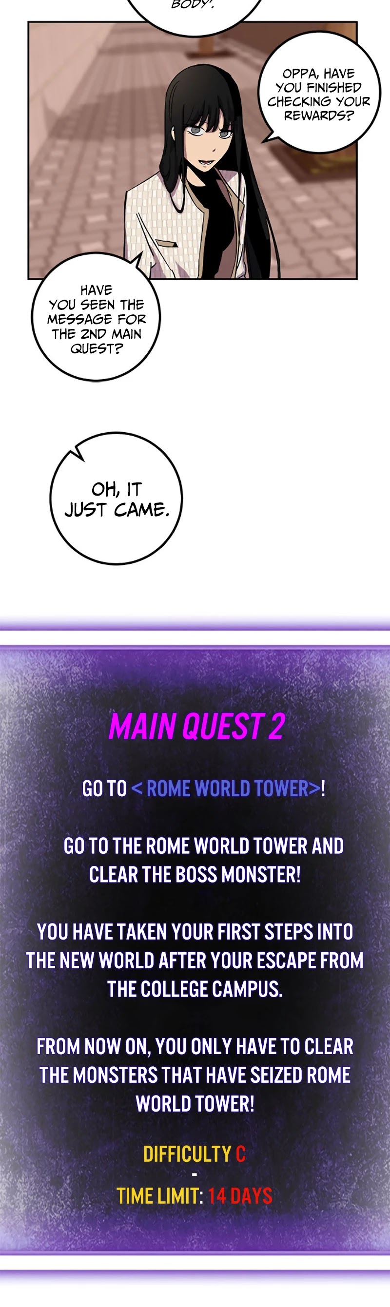 Return to Player Chapter 10 page 37 - Chapter 10: The boundary of being ordinary.