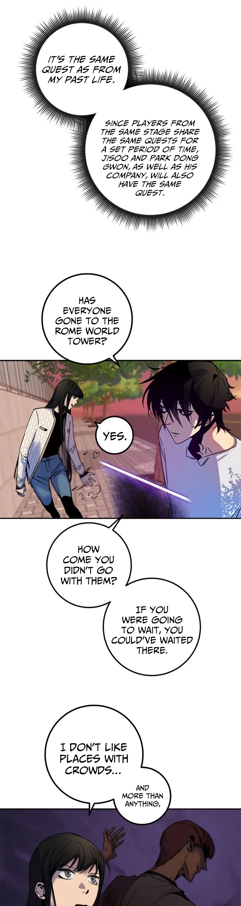 Return to Player Chapter 10 page 38 - Chapter 10: The boundary of being ordinary.