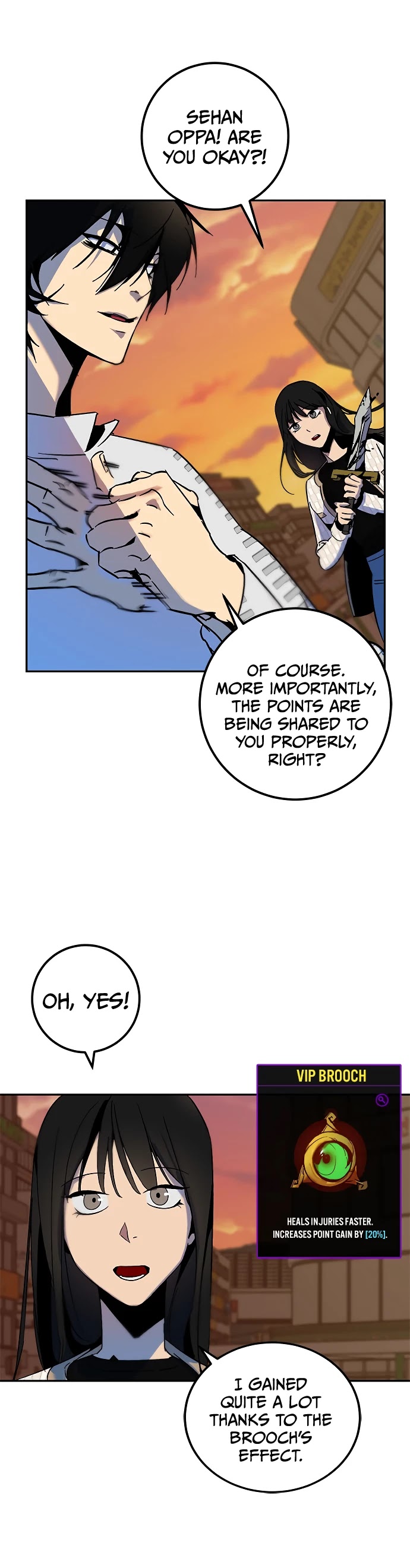 Return to Player Chapter 11 page 12 - Chapter 11: How to Nurture your Party Member (1)