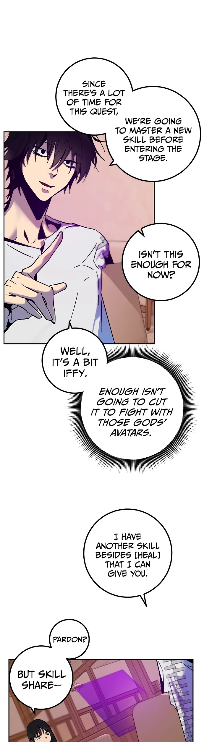 Return to Player Chapter 11 page 20 - Chapter 11: How to Nurture your Party Member (1)