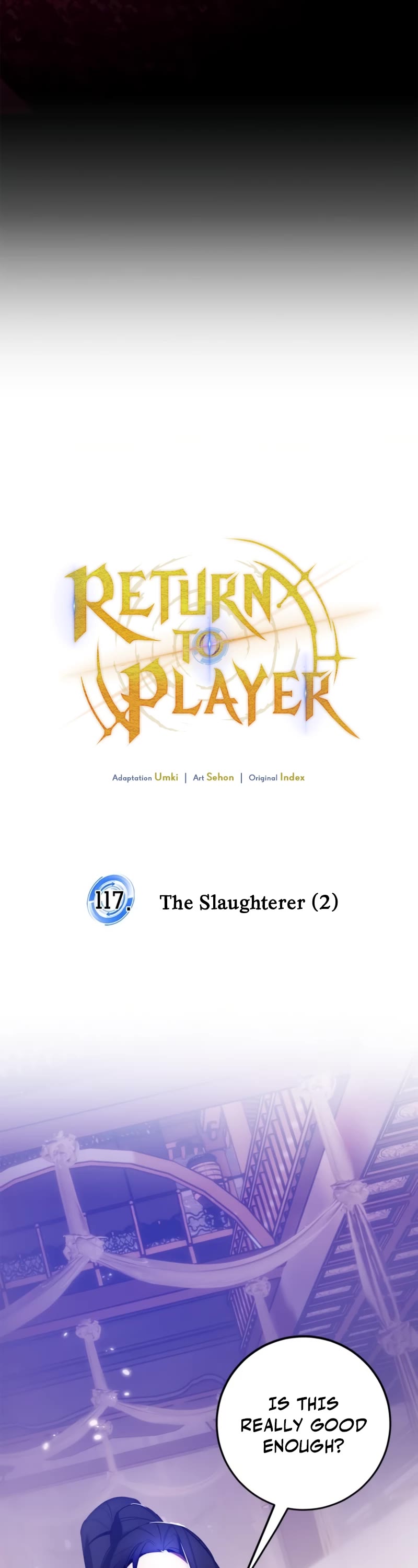 Return to Player Chapter 117 page 37 - Chapter 117: The Slaughter’s Sword (2)
