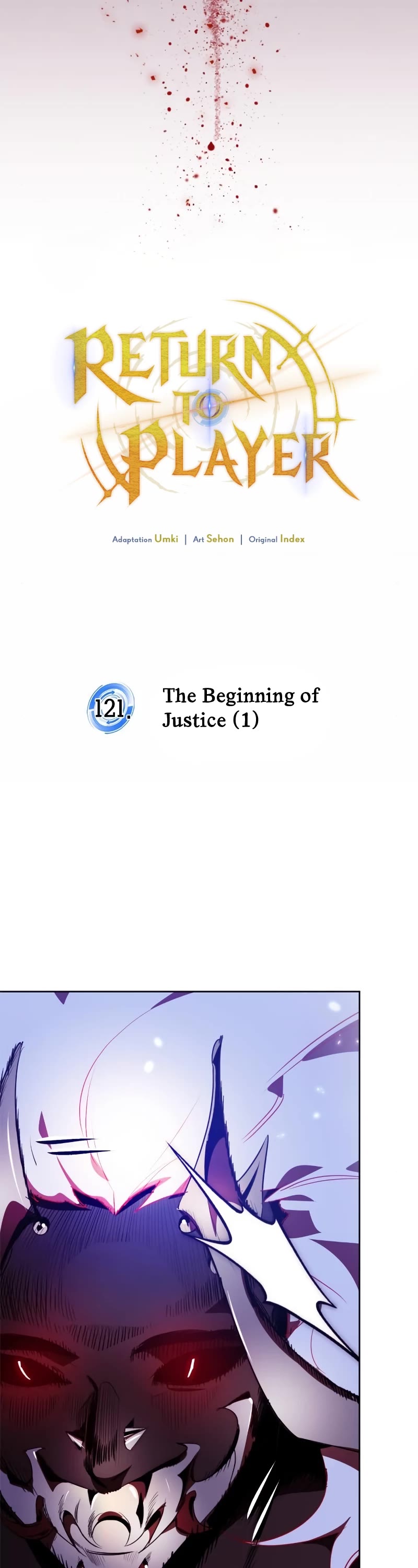 Return to Player Chapter 121 page 38 - Chapter 121: The Beginning of Justice (1)