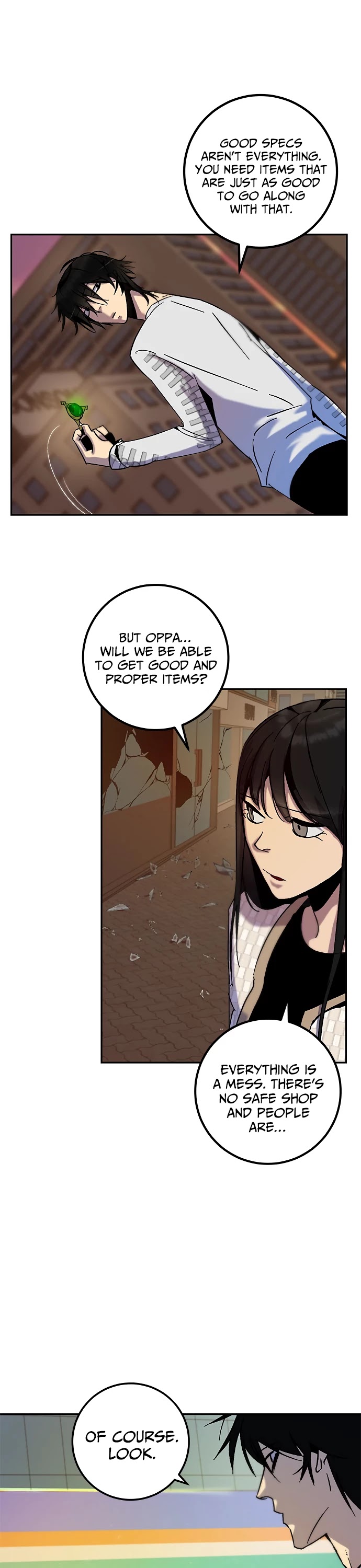 Return to Player Chapter 13 page 21 - Chapter 13: How to Nurture your Party Member (3)