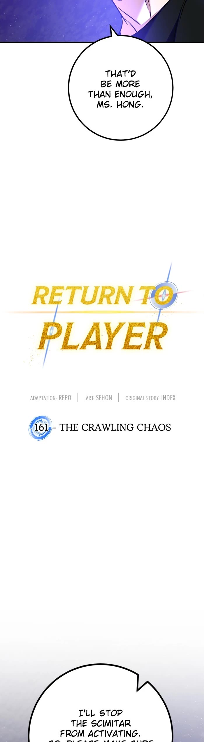 Return to Player Chapter 161 page 25 - Chapter 161: Ep. 161 - The Crawling Chaos