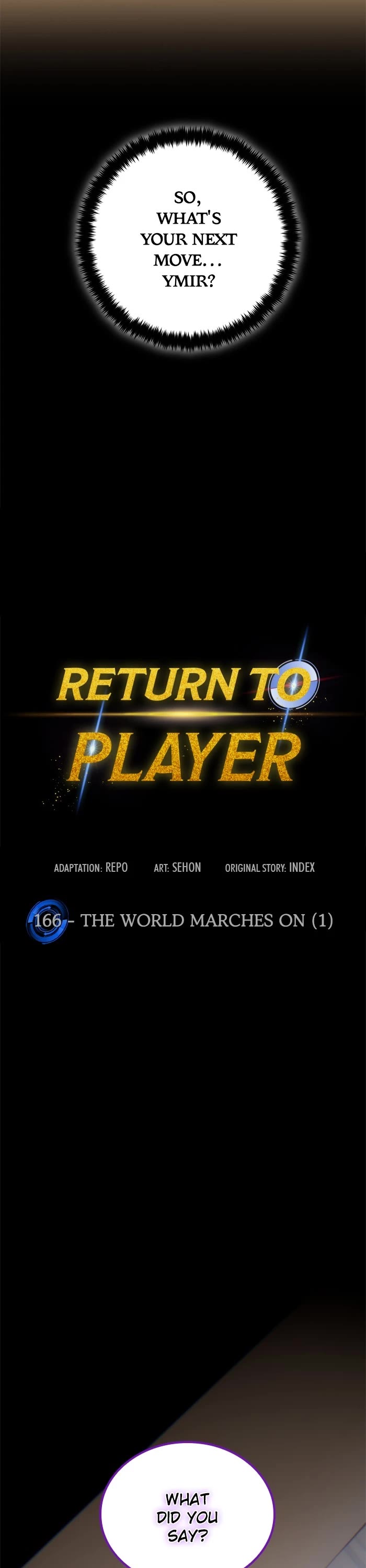 Return to Player Chapter 166 page 16 - Chapter 166: Ep. 166 - The World Marches On (1) (Season 4 Premiere)
