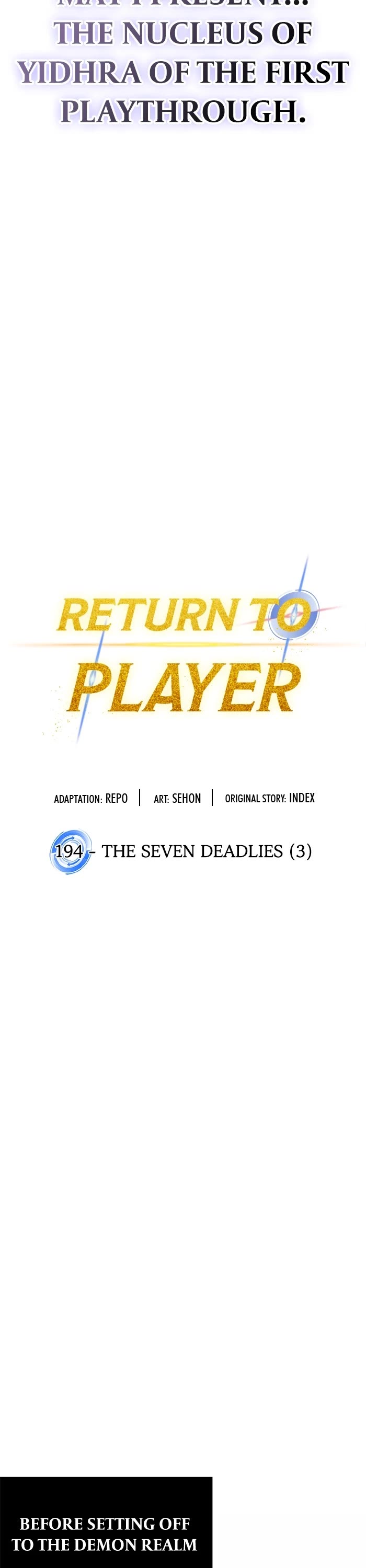 Return to Player Chapter 194 page 13 - Chapter 194: Ep. 194 - The Seven Deadlies (3)