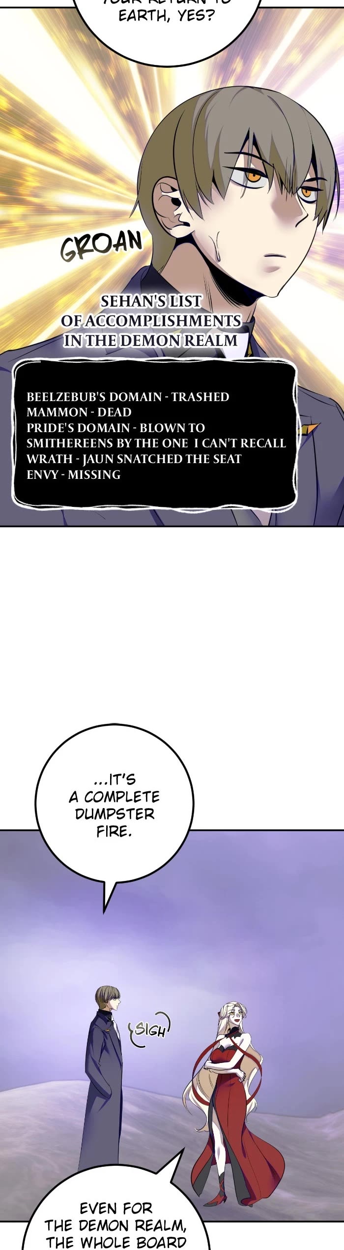 Return to Player Chapter 215 page 5 - Chapter 215: Ep. 215 - Back to the Demon Realm (2)(Season 4 Finale)