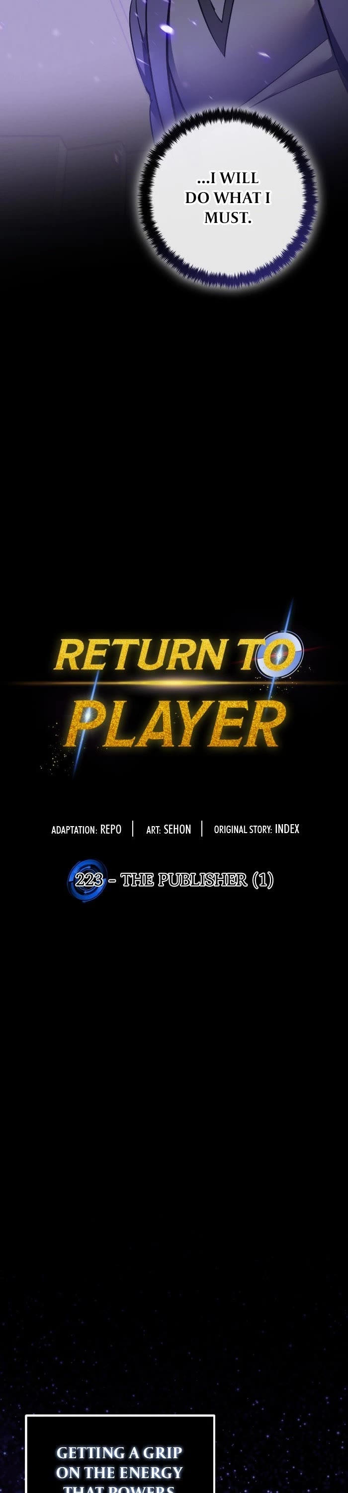 Return to Player Chapter 223 page 6 - Chapter 223: Ep. 223 - The Publisher (1)