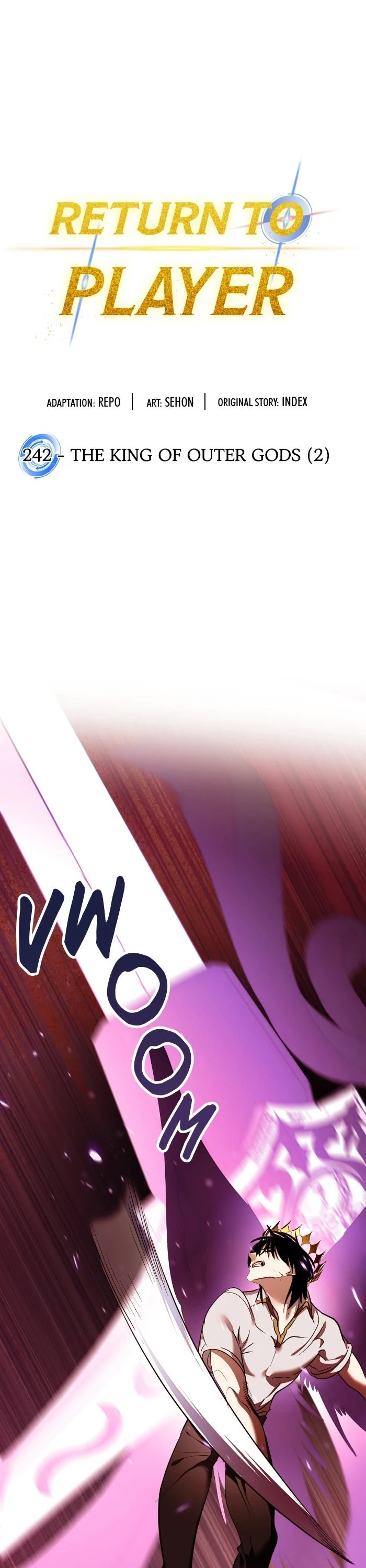 Return to Player Chapter 242 page 1 - Chapter 242: Ep. 242 - The King of Outer Gods (2)