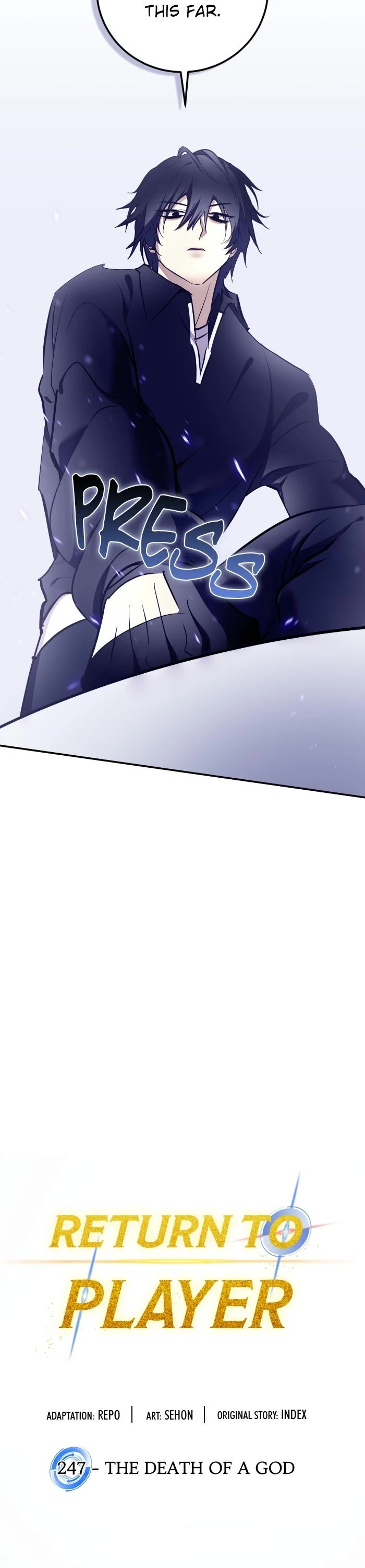 Return to Player Chapter 247 page 13 - Chapter 247: Ep. 247 - The Death of a God