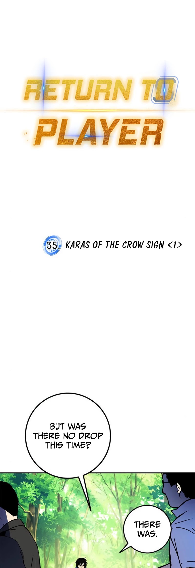 Return to Player Chapter 35 page 8 - Chapter 35: Karas of the Crow Sign (1)