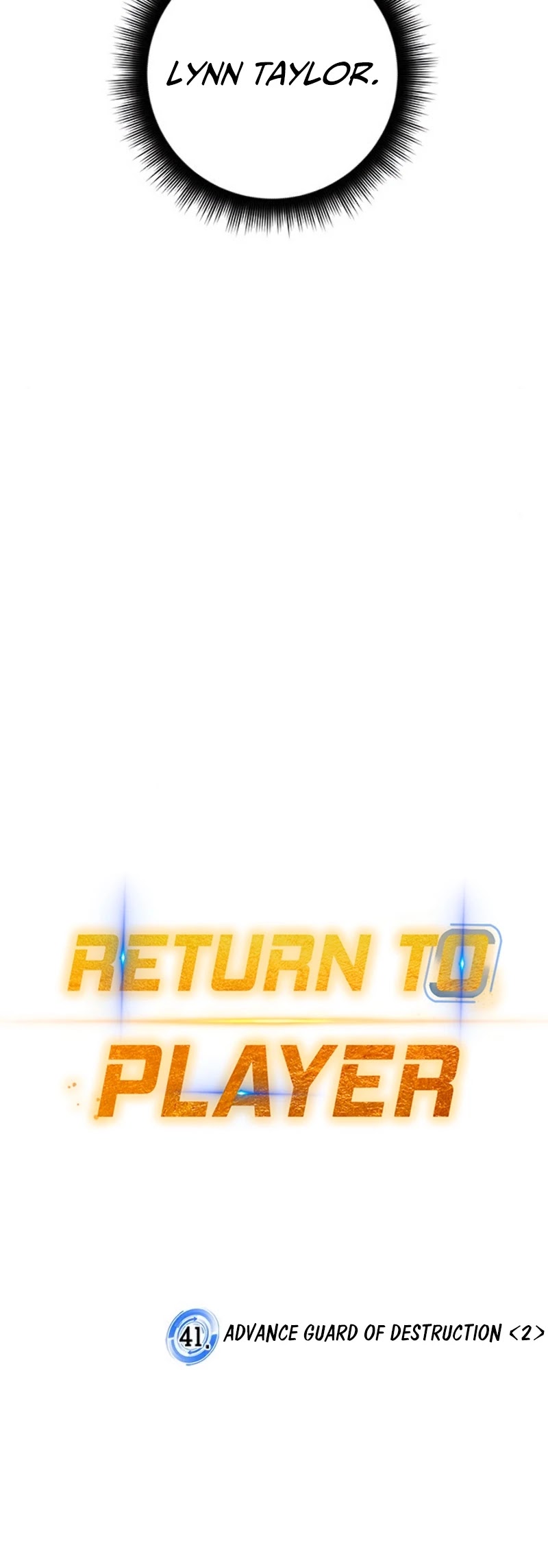 Return to Player Chapter 41 page 24 - Chapter 41: Advance guard of destruction (2)