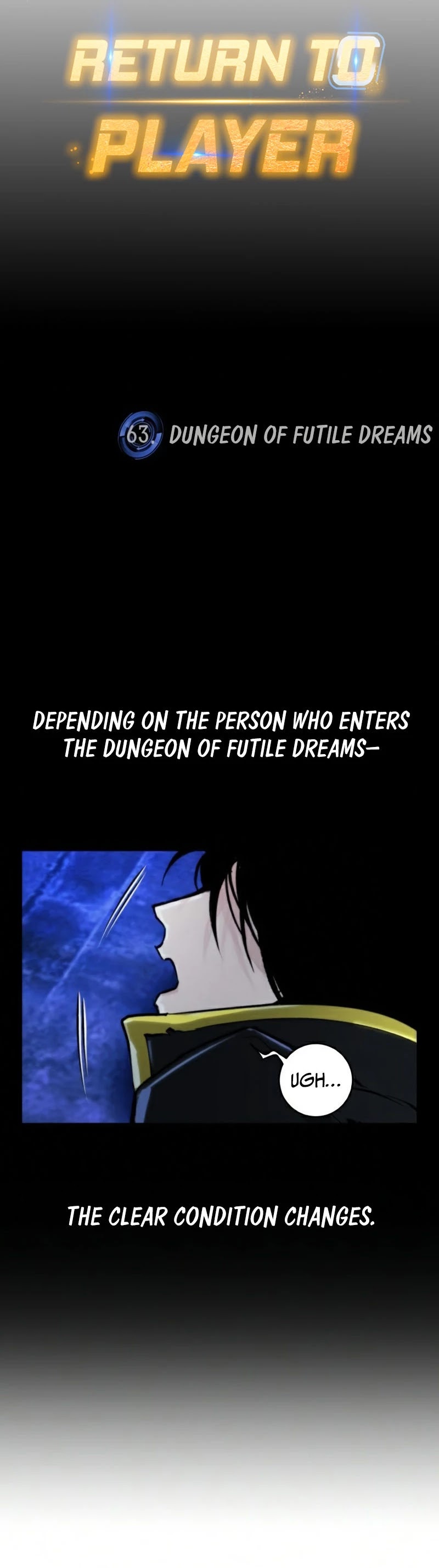 Return to Player Chapter 63 page 13 - Chapter 63: Dungeon of Futile Dreams