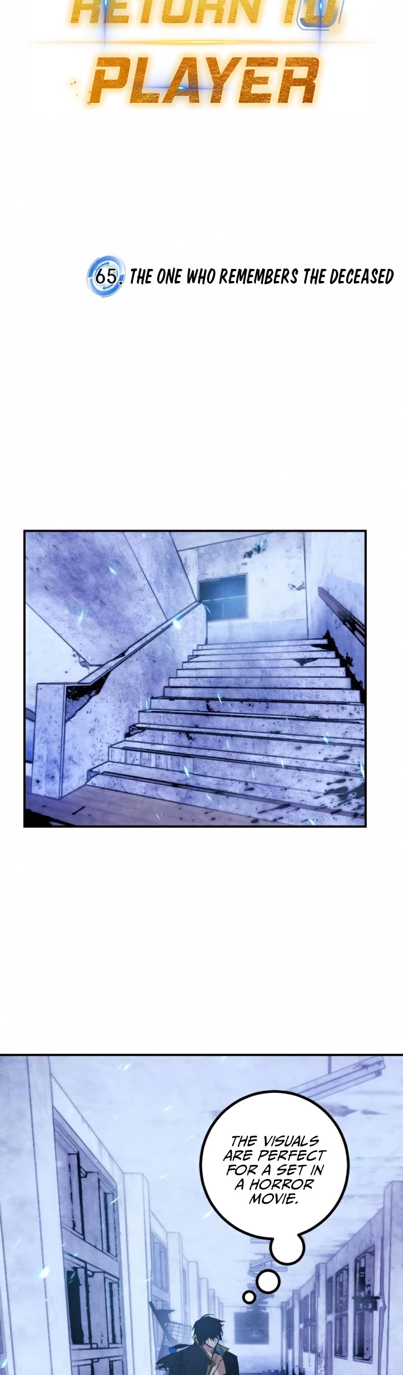 Return to Player Chapter 65 page 4 - Chapter 65: The One Who Remembers the Deceased