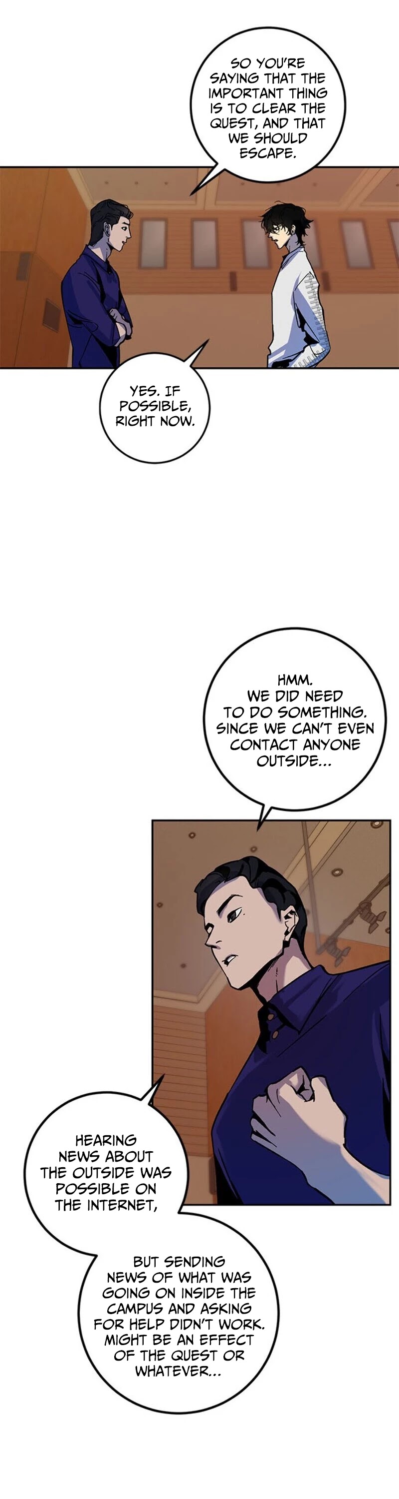Return to Player Chapter 7 page 23 - Chapter 7: <Escape (1)>