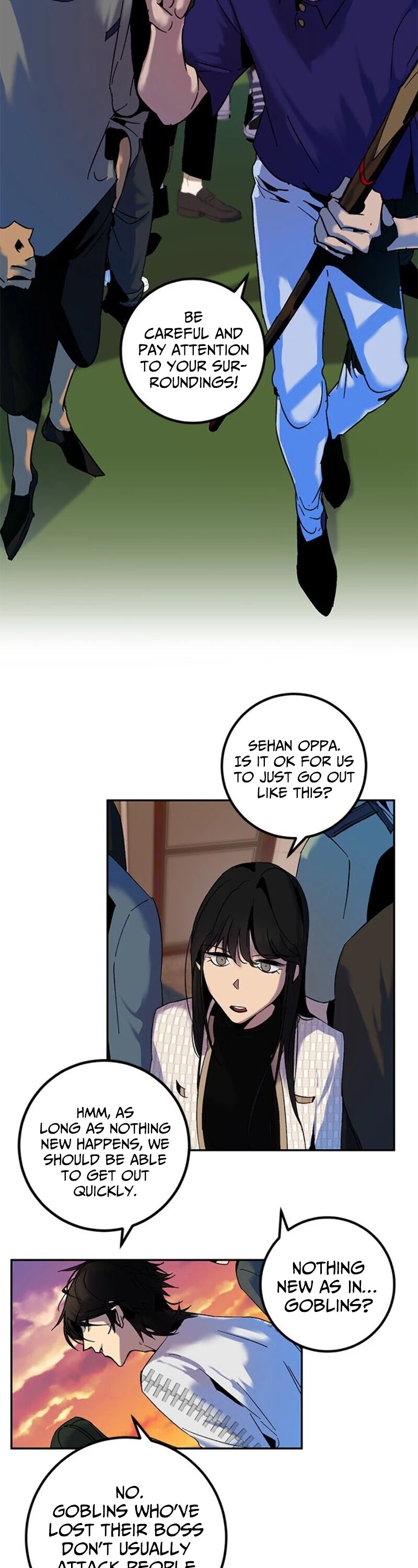Return to Player Chapter 8 page 14 - Chapter 8: <Escape (2)>