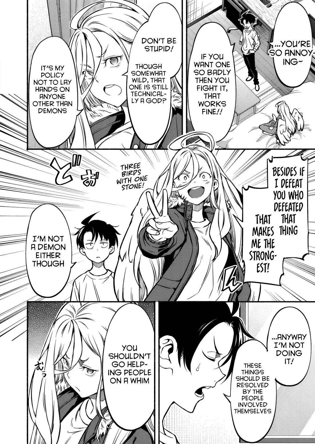 Returned from Another World, Earth Turned Out to Be Quite the Fantasy Too. Also, Losing Heroines, Stop Looking This Way Chapter 10 page 17 - Chapter 10: Sisters are great, aren't they?"