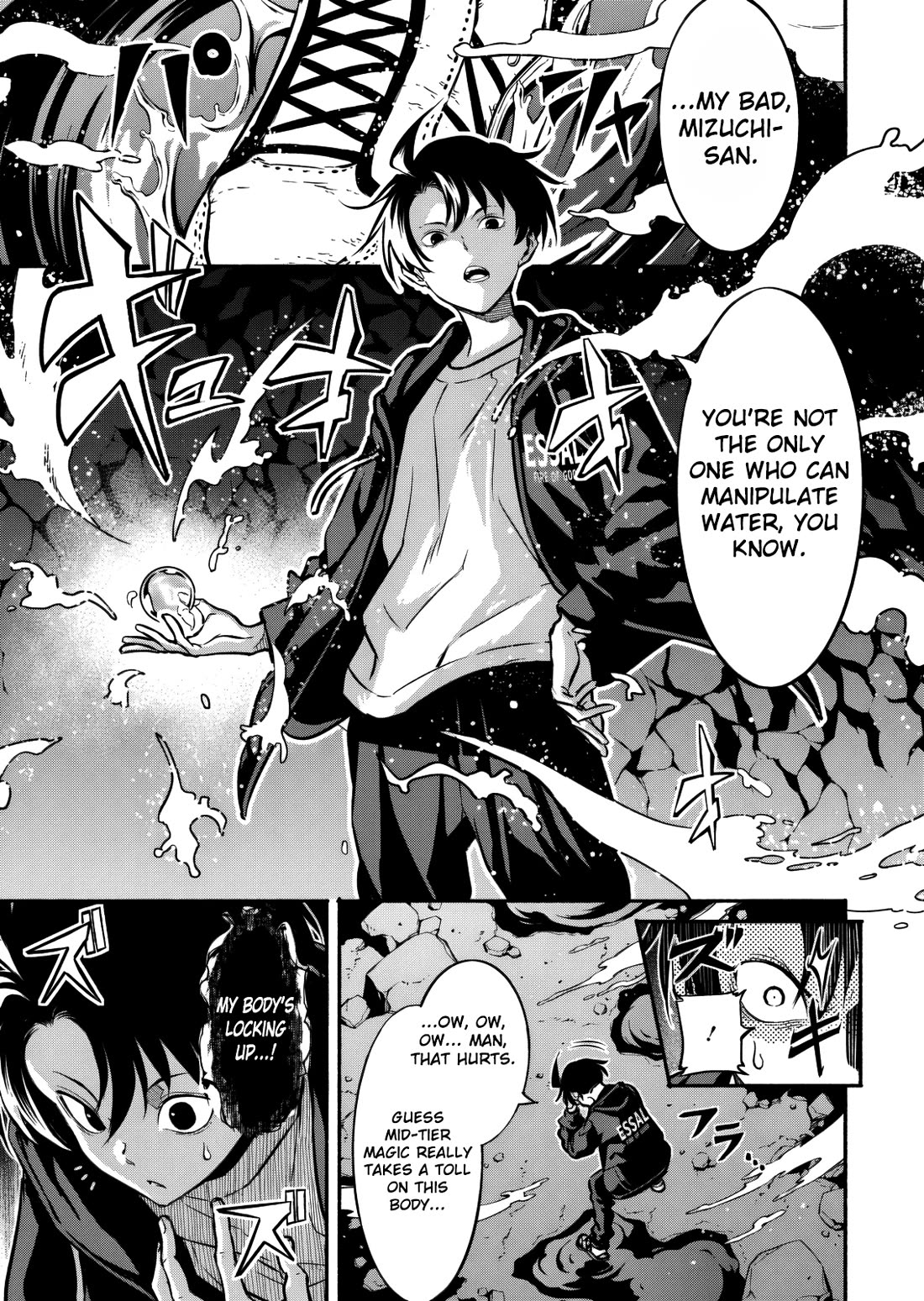 Returned from Another World, Earth Turned Out to Be Quite the Fantasy Too. Also, Losing Heroines, Stop Looking This Way Chapter 13 page 12 - Chapter 13: Doesn't Close Combat Just Suck?