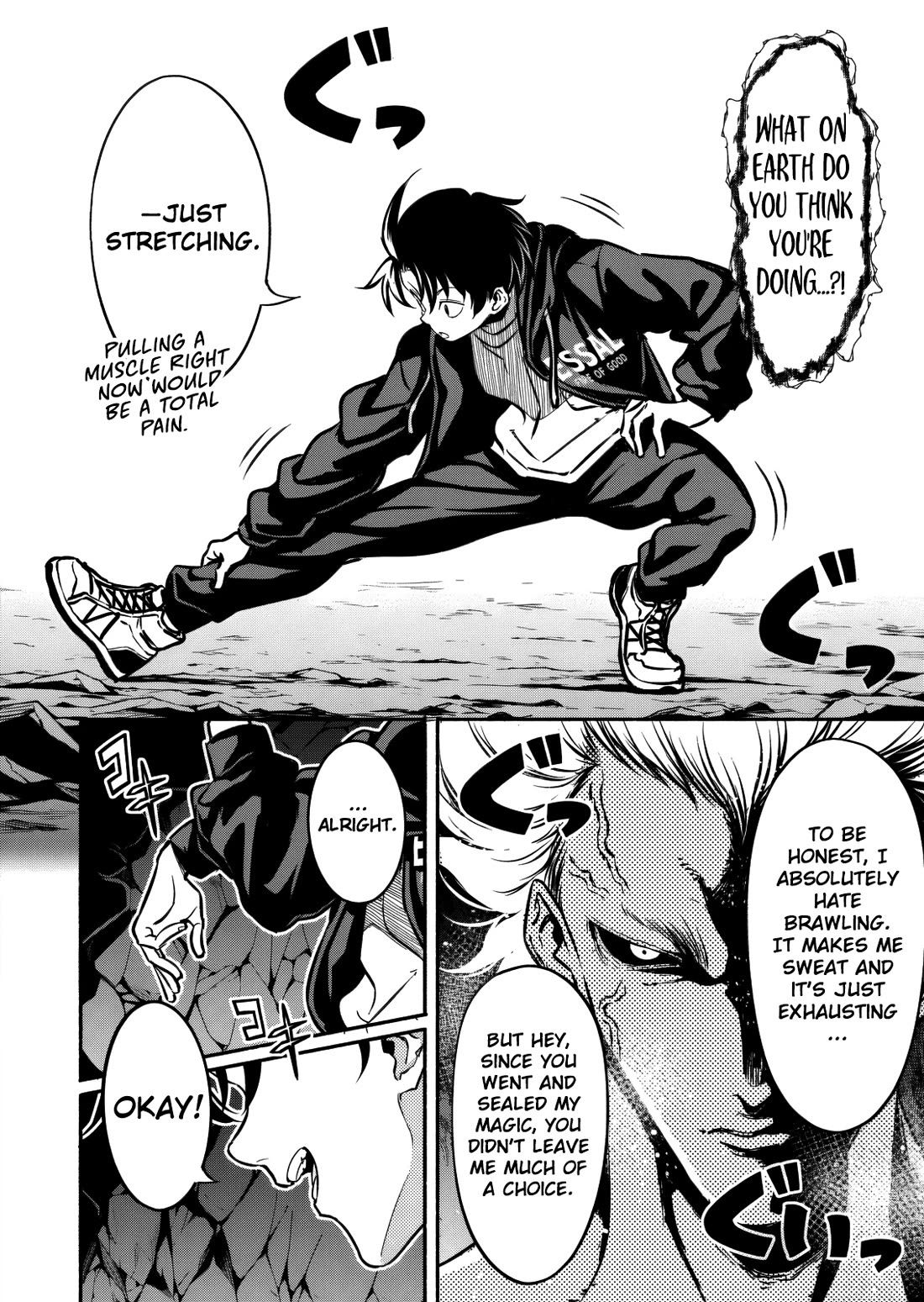 Returned from Another World, Earth Turned Out to Be Quite the Fantasy Too. Also, Losing Heroines, Stop Looking This Way Chapter 13 page 17 - Chapter 13: Doesn't Close Combat Just Suck?