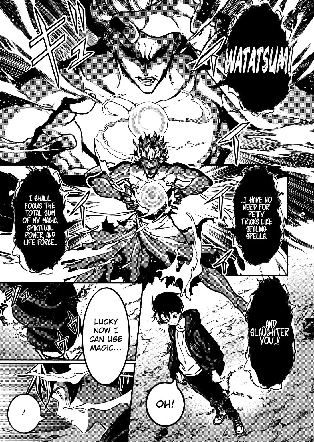 Returned from Another World, Earth Turned Out to Be Quite the Fantasy Too. Also, Losing Heroines, Stop Looking This Way Chapter 14 page 19 - Chapter 14: Wait, Isn't this God-Slaying?