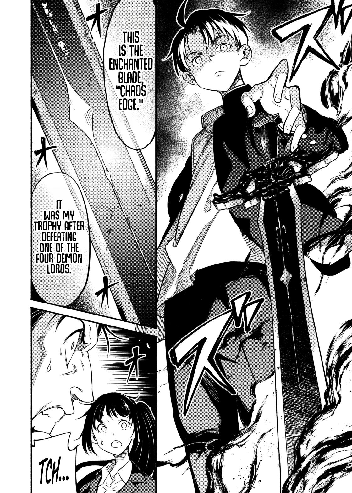Returned from Another World, Earth Turned Out to Be Quite the Fantasy Too. Also, Losing Heroines, Stop Looking This Way Chapter 2 page 13 - Chapter 2