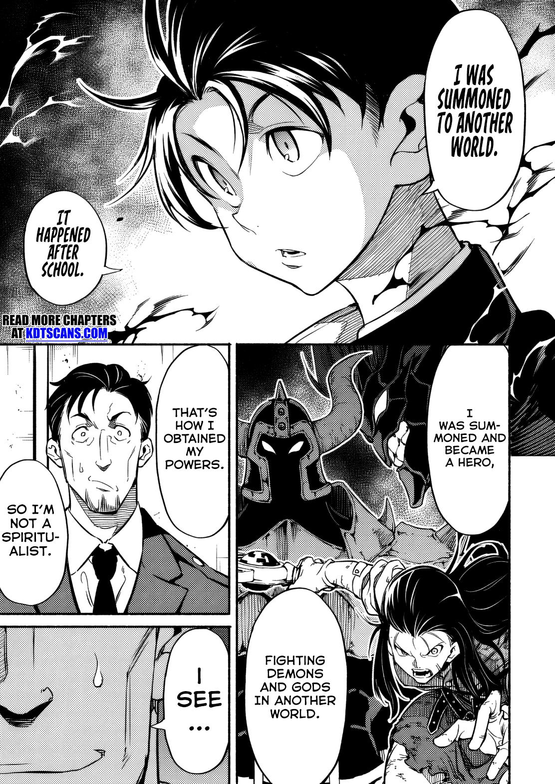Returned from Another World, Earth Turned Out to Be Quite the Fantasy Too. Also, Losing Heroines, Stop Looking This Way Chapter 2 page 14 - Chapter 2