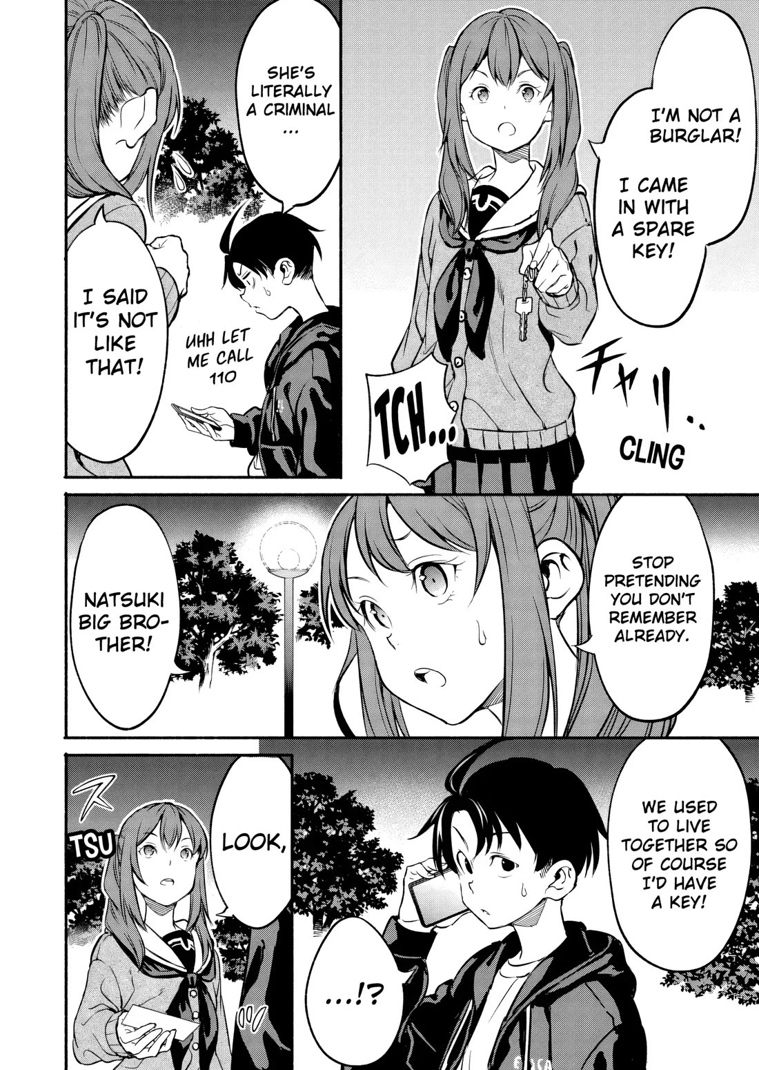 Returned from Another World, Earth Turned Out to Be Quite the Fantasy Too. Also, Losing Heroines, Stop Looking This Way Chapter 4 page 13 - Chapter 4