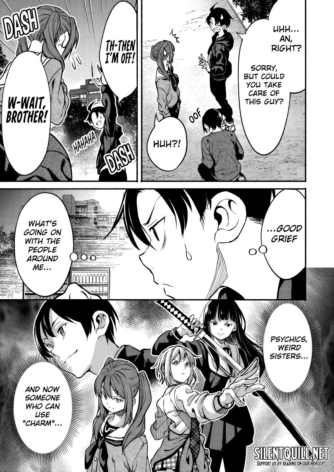 Returned from Another World, Earth Turned Out to Be Quite the Fantasy Too. Also, Losing Heroines, Stop Looking This Way Chapter 4 page 24 - Chapter 4