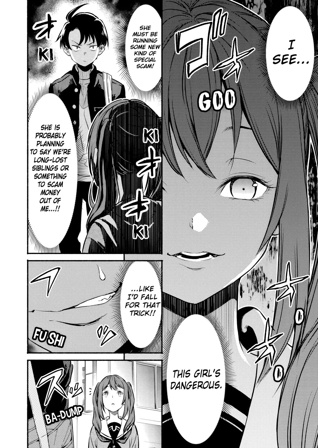 Returned from Another World, Earth Turned Out to Be Quite the Fantasy Too. Also, Losing Heroines, Stop Looking This Way Chapter 4 page 5 - Chapter 4