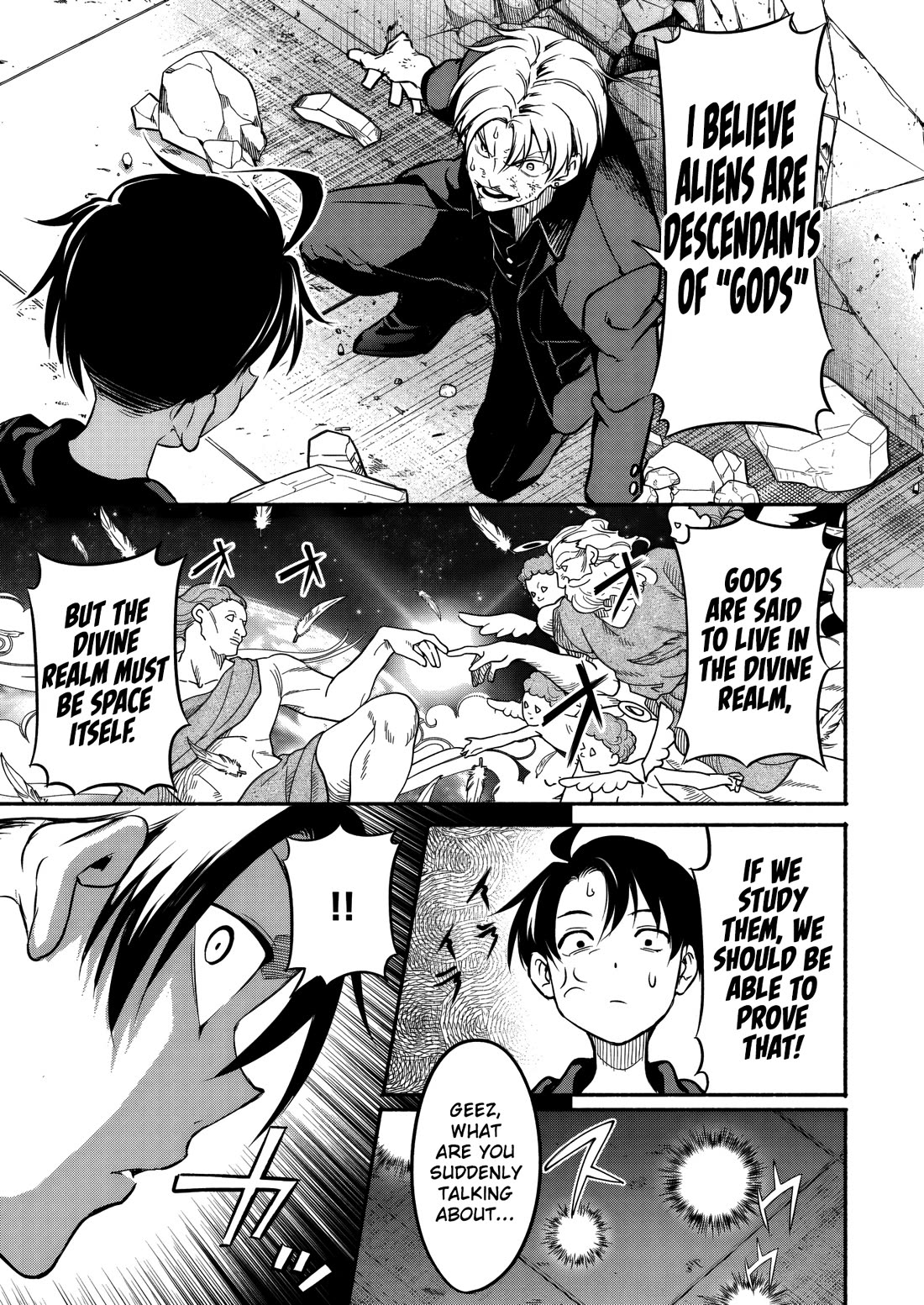 Returned from Another World, Earth Turned Out to Be Quite the Fantasy Too. Also, Losing Heroines, Stop Looking This Way Chapter 5 page 34 - Chapter 5