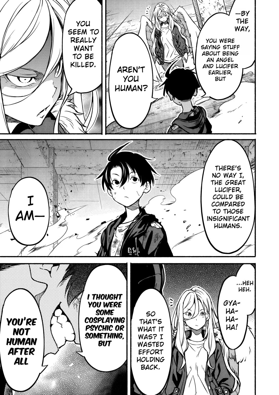 Returned from Another World, Earth Turned Out to Be Quite the Fantasy Too. Also, Losing Heroines, Stop Looking This Way Chapter 6 page 14 - Chapter 6